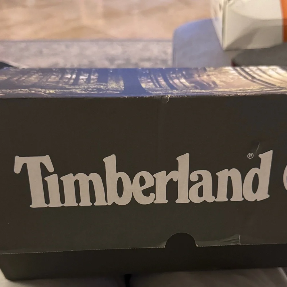 Timberland Kids Black Lace-Up Boots, 1.5 youth